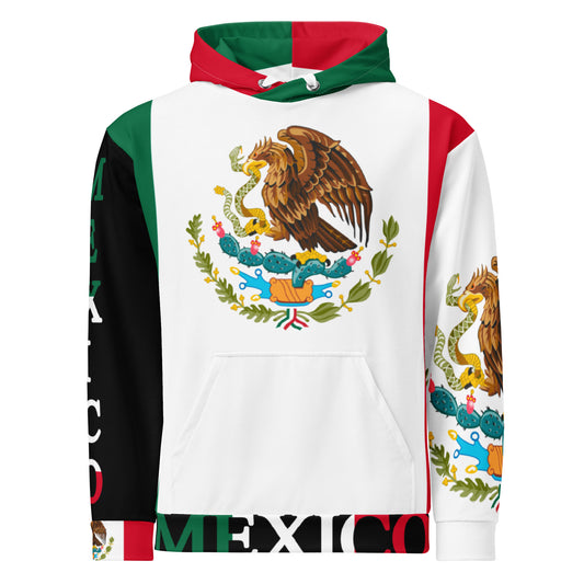 Mexico Flag Unisex Hoodie By Iamstephenallen
