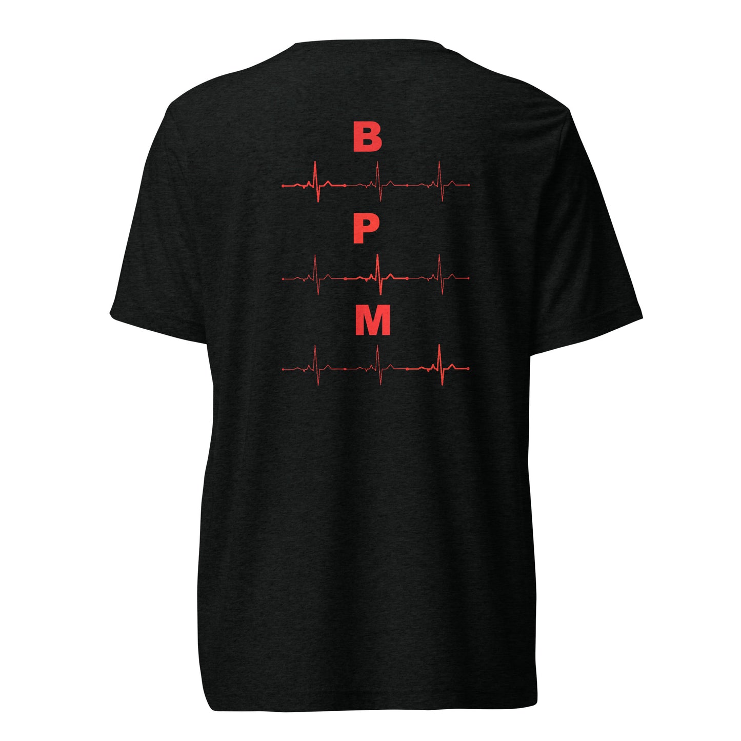 Bpm Pulse Unisex Tri-Blend Short Sleeve T-Shirt By Iamstephenallen