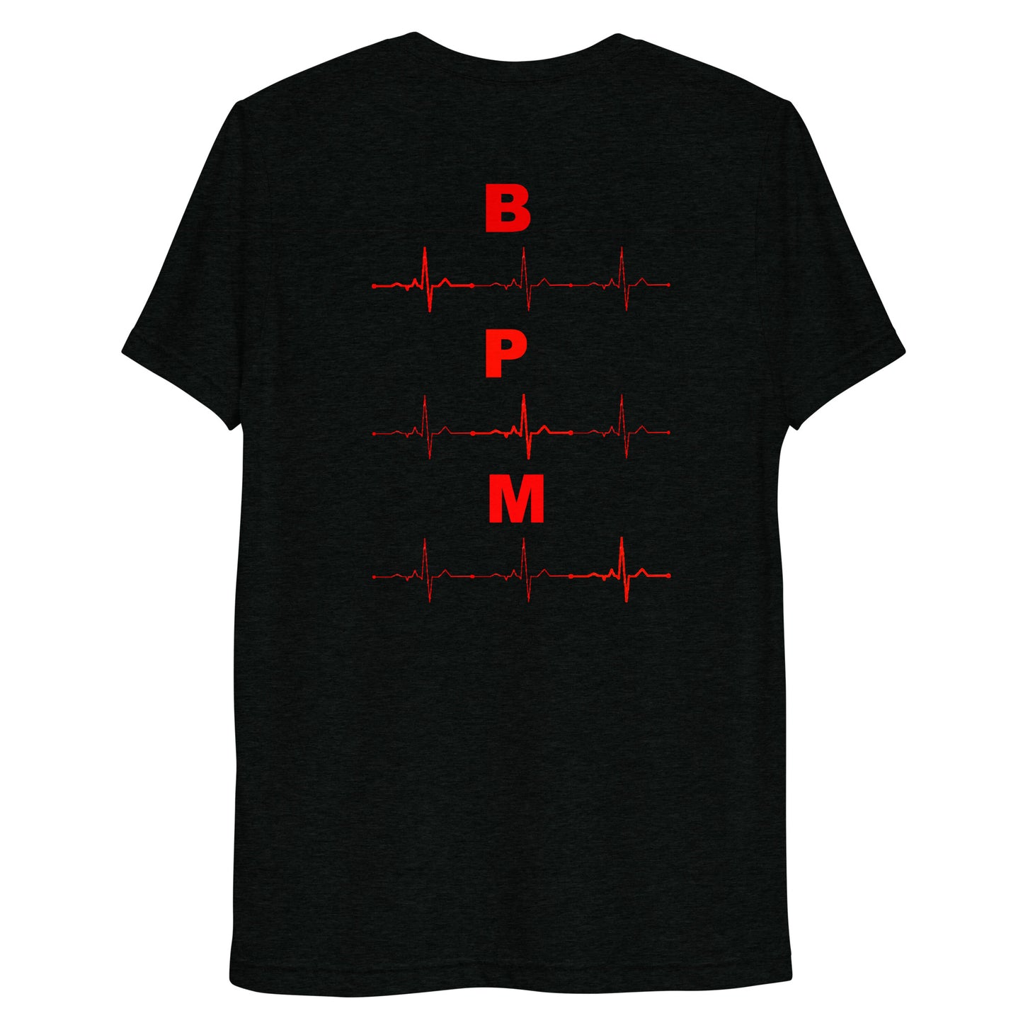 Bpm Pulse Unisex Tri-Blend Short Sleeve T-Shirt By Iamstephenallen