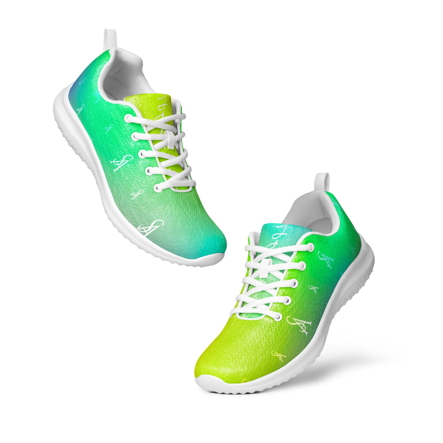 Color Wave Women's Athletic Shoes By Iamstephenallen